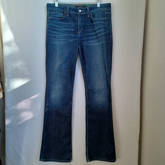 Joes Jeans Muse Style Boot Leg Halle Wash Distressed Blue Womens W 30 - Picture 2 of 14